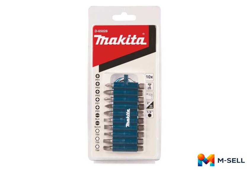 Дрель-шуруповерт Makita DF0300X3 (набор оснастки) - Изображение №8 — Мульти e-магазин M-SELL