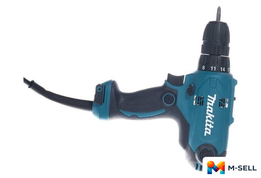 Дрель-шуруповерт Makita DF0300X3 (набор оснастки) - Изображение №2 — Мульти e-магазин M-SELL