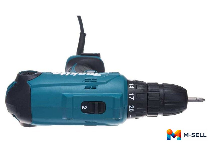 Дрель-шуруповерт Makita DF0300X3 (набор оснастки) - Изображение №3 — Мульти e-магазин M-SELL