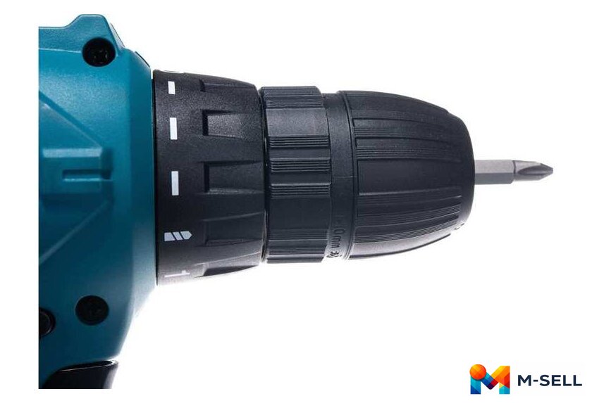 Дрель-шуруповерт Makita DF0300X3 (набор оснастки) - Изображение №4 — Мульти e-магазин M-SELL