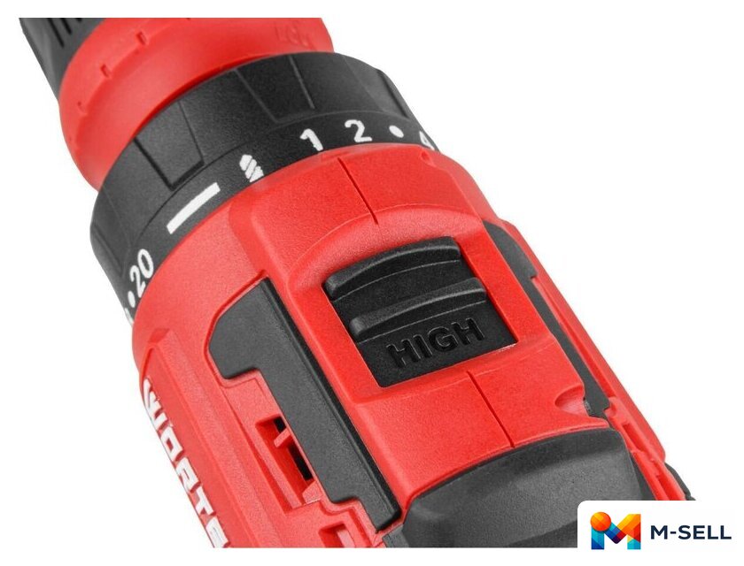 Дрель-шуруповерт Wortex BD 2025 LiSET ALL1 XLT 1325843 (с 2-мя АКБ, кейс) - Изображение №10 — Мульти e-магазин M-SELL