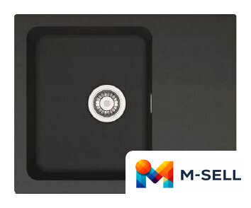 Кухонная мойка Franke Orion OID 611-62 114.0443.356 (оникс) - Изображение №1 — Мульти e-магазин M-SELL