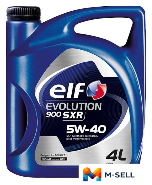 Моторное масло Elf Evolution 900 SXR 5W-40 API SN/CF 4л - Изображение №1 — Мульти e-магазин M-SELL