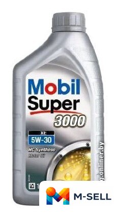Моторное масло Mobil Super 3000 XE 5W-30 1л - Изображение №1 — Мульти e-магазин M-SELL
