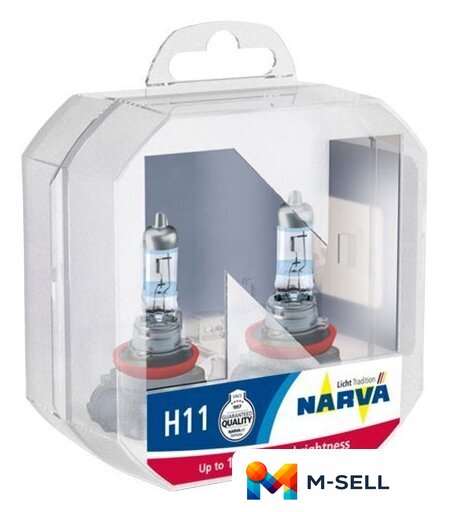 Галогенная лампа Narva H11 Range Power 150 2шт - Изображение №1 — Мульти e-магазин M-SELL