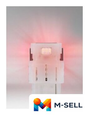 Светодиодная лампа Osram W21W LEDriving Red 2шт - Изображение №3 — Мульти e-магазин M-SELL