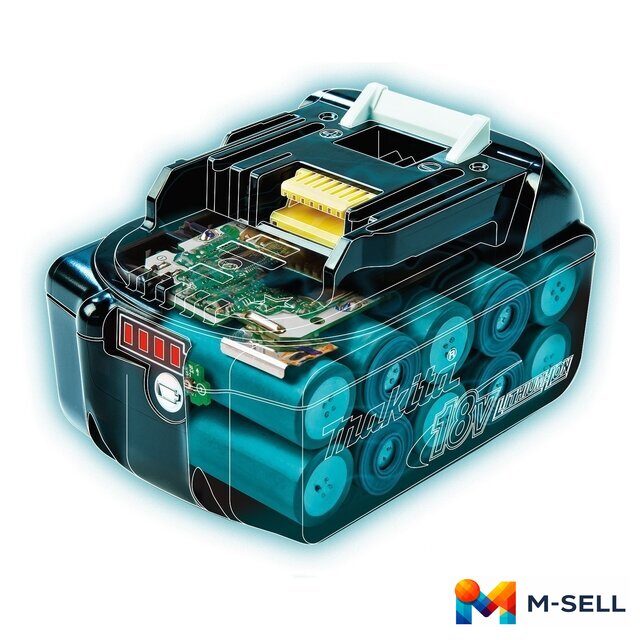 Аккумулятор Makita BL1830B (18В/3 а*ч) - Изображение №2 — Мульти e-магазин M-SELL