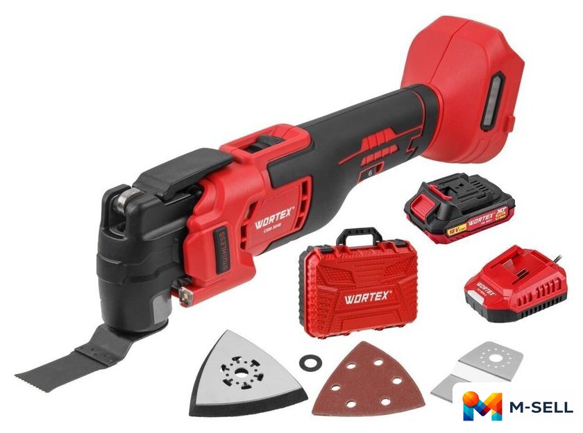Реноватор Wortex CSM 3018 ALL1 XLT Set 2333074 (с 1-им АКБ, кейс) - Изображение №1 — Мульти e-магазин M-SELL