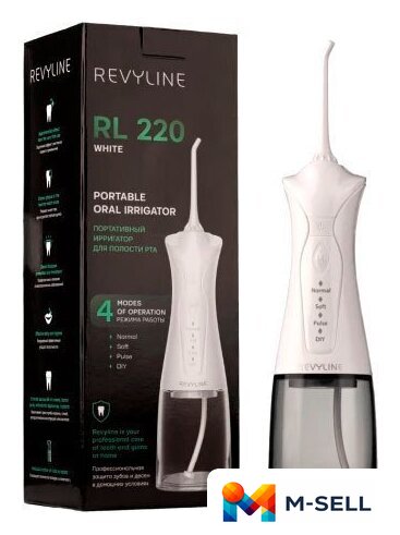 Ирригатор  Revyline RL 220 (белый) - Изображение №1 — Мульти e-магазин M-SELL