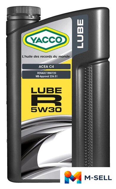 Моторное масло Yacco Lube R 5W-30 2л - Изображение №1 — Мульти e-магазин M-SELL