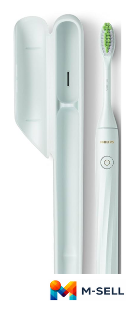 Электрическая зубная щетка Philips Battery Toothbrush HY1100/03 - Изображение №1 — Мульти e-магазин M-SELL