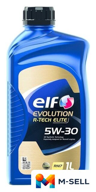 Моторное масло Elf Evolution R-Tech Elite C2 C3 RN17 5W-30 1л - Изображение №1 — Мульти e-магазин M-SELL