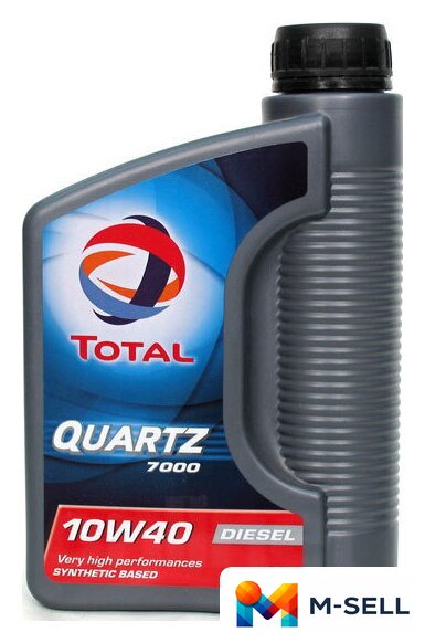 Моторное масло Total Quartz Diesel 7000 10W-40 1Л - Изображение №1 — Мульти e-магазин M-SELL