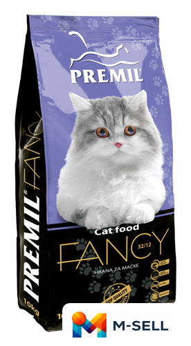 Сухой корм для кошек Premil Fancy 10 кг - Изображение №1 — Мульти e-магазин M-SELL