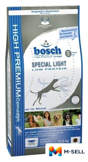Сухой корм для собак Bosch Special Light 12.5 кг (Спешел Лайт) - Изображение №1 — Мульти e-магазин M-SELL