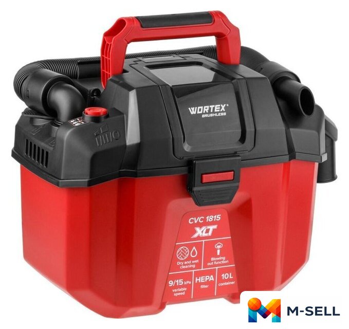 Пылесос Wortex CVC 1815 ALL1 XLT SET 2334162 (с 1-м АКБ) - Изображение №2 — Мульти e-магазин M-SELL