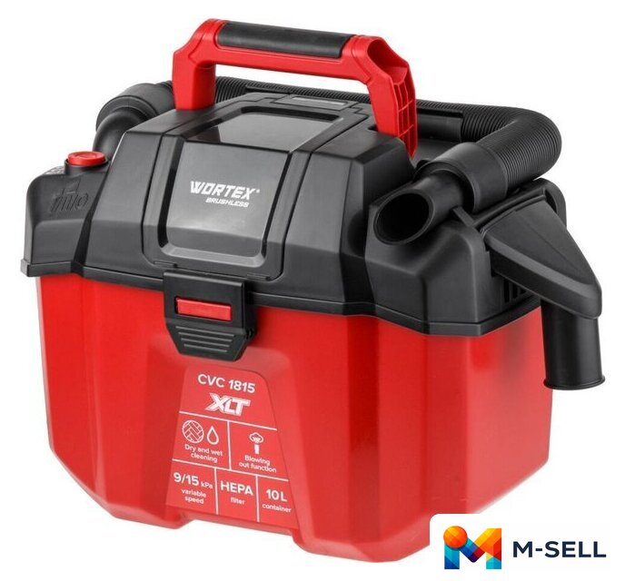 Пылесос Wortex CVC 1815 ALL1 XLT SET 2334162 (с 1-м АКБ) - Изображение №4 — Мульти e-магазин M-SELL