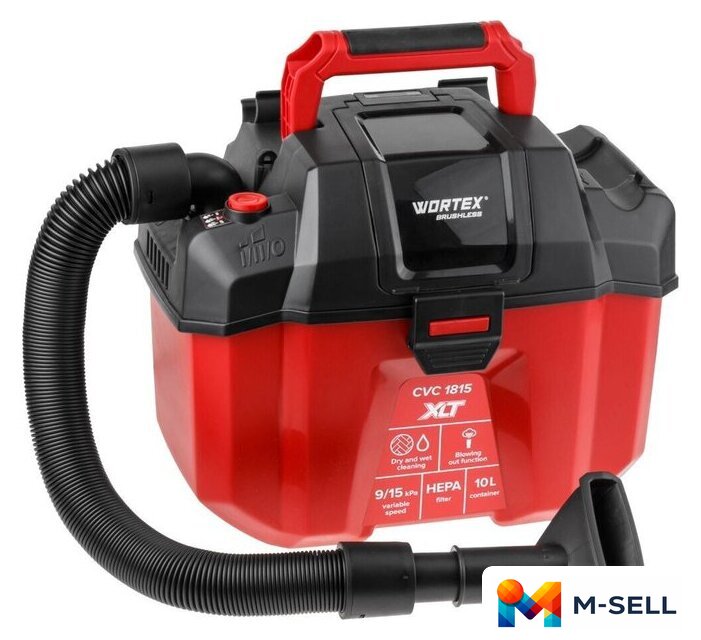 Пылесос Wortex CVC 1815 ALL1 XLT SET 2334162 (с 1-м АКБ) - Изображение №3 — Мульти e-магазин M-SELL