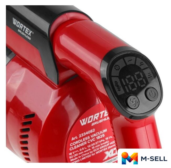 Пылесос Wortex CVC 1825 ALL1 XLT SOLO 2334082 (без АКБ) - Изображение №5 — Мульти e-магазин M-SELL