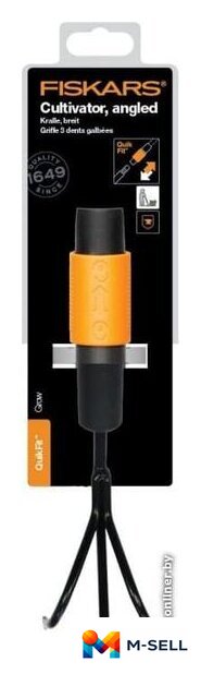 Культиватор (разрыхлитель) Fiskars QuikFit 1000683 - Изображение №3 — Мульти e-магазин M-SELL