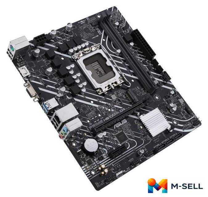 Материнская плата ASUS Prime H610M-K D4 - Изображение №4 — Мульти e-магазин M-SELL