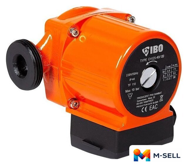 Циркуляционный насос IBO OНI 25-40/130 - Изображение №1 — Мульти e-магазин M-SELL
