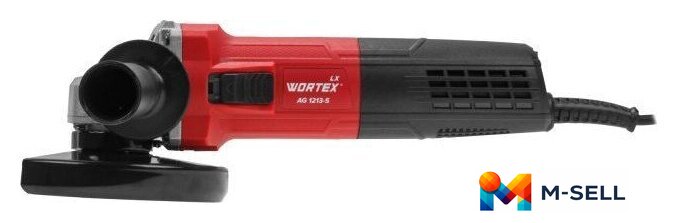 Угловая шлифмашина Wortex LX AG 1213-5 1335895 - Изображение №8 — Мульти e-магазин M-SELL