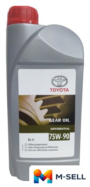Трансмиссионное масло Toyota Differential GL-5 75W90 1л 0888581592 - Изображение №1 — Мульти e-магазин M-SELL