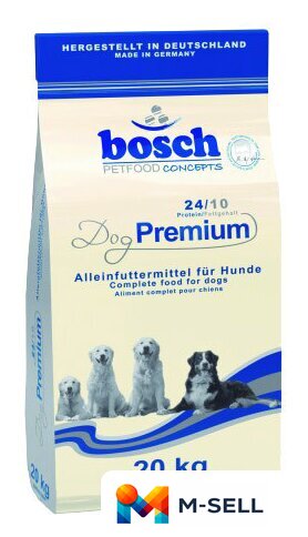 Сухой корм для собак Bosch Dog Premium 20 кг - Изображение №1 — Мульти e-магазин M-SELL