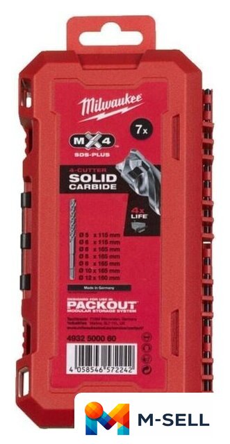 Набор буров Milwaukee 4932500060 - Изображение №2 — Мульти e-магазин M-SELL