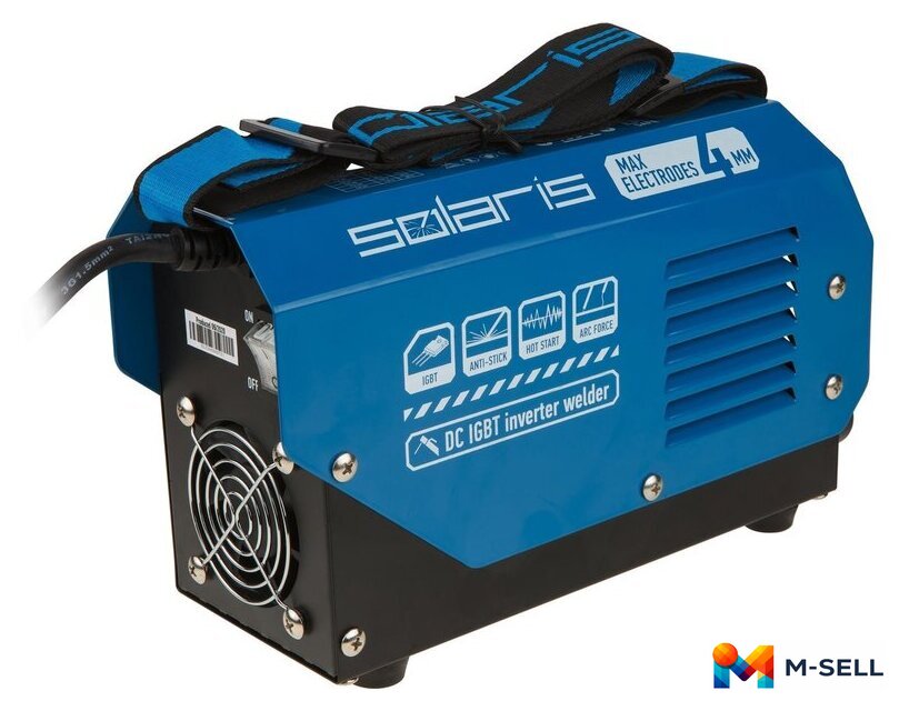 Сварочный инвертор Solaris MMA-200D - Изображение №3 — Мульти e-магазин M-SELL