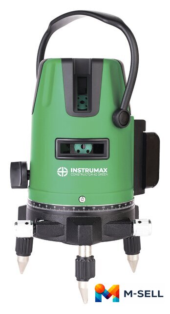 Лазерный нивелир Instrumax Constructor 4D Green - Изображение №2 — Мульти e-магазин M-SELL