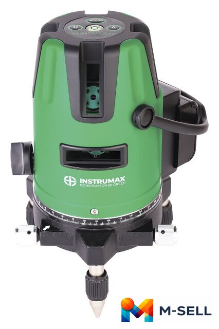 Лазерный нивелир Instrumax Constructor 4D Green - Изображение №3 — Мульти e-магазин M-SELL