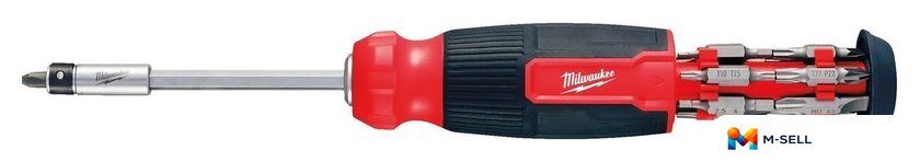 Набор отвертка с битами Milwaukee 4932492808 (27 предметов) - Изображение №2 — Мульти e-магазин M-SELL
