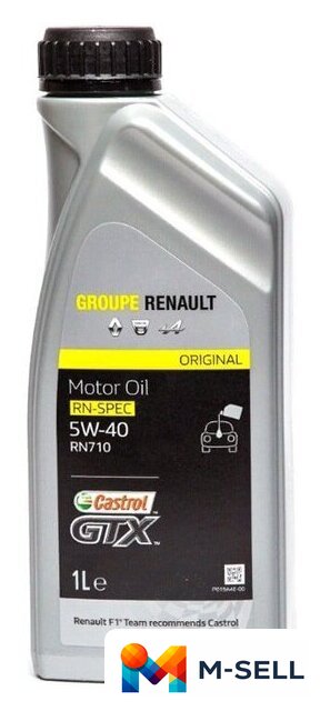 Моторное масло Renault RN710 5W-40 1л - Изображение №1 — Мульти e-магазин M-SELL