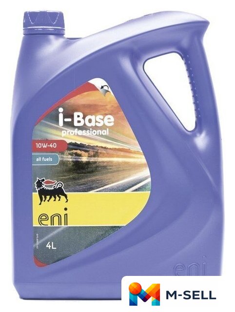 Моторное масло Eni i-Base Professional 10W-40 4л - Изображение №1 — Мульти e-магазин M-SELL