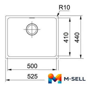 Кухонная мойка Franke Sirius SID 110-50 125.0443.352 (белый) - Изображение №2 — Мульти e-магазин M-SELL