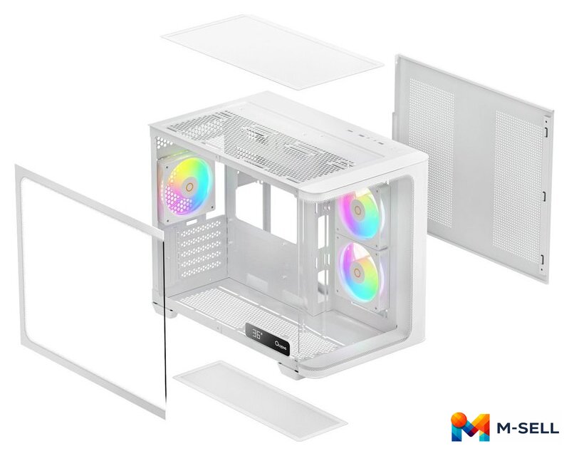 Корпус Ocypus Iota C50 Curve WH ARGB - Изображение №8 — Мульти e-магазин M-SELL