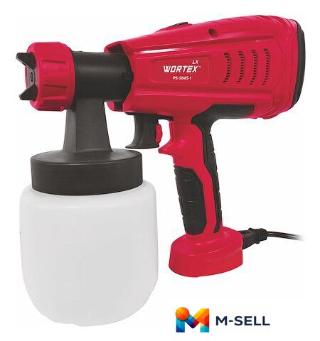 Краскораспылитель Wortex LX PS 0845-1 0333222 - Изображение №1 — Мульти e-магазин M-SELL