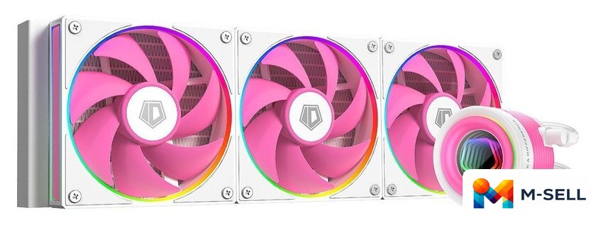Система жидкостного охлаждения для процессора ID-Cooling FX360 INF Pink - Изображение №1 — Мульти e-магазин M-SELL