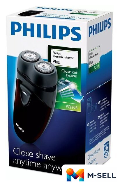 Электробритва Philips PQ206/18 - Изображение №10 — Мульти e-магазин M-SELL