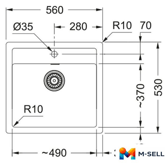 Кухонная мойка Franke Sirius SID 610-49 143.0757.989 (сахара) - Изображение №3 — Мульти e-магазин M-SELL