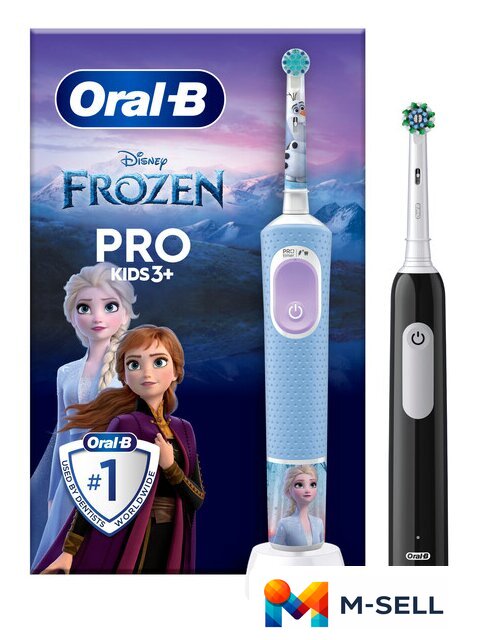 Комплект зубных щеток Oral-B Pro Series 1 + Oral-B Pro Kids Frozen 8006540784372 - Изображение №1 — Мульти e-магазин M-SELL