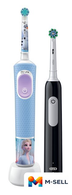 Комплект зубных щеток Oral-B Pro Series 1 + Oral-B Pro Kids Frozen 8006540784372 - Изображение №3 — Мульти e-магазин M-SELL