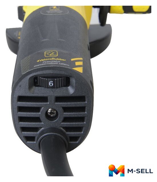 Угловая шлифмашина Hanskonner HAG15125E - Изображение №6 — Мульти e-магазин M-SELL