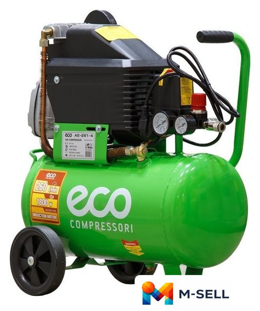 Компрессор ECO AE-251-4 - Изображение №1 — Мульти e-магазин M-SELL