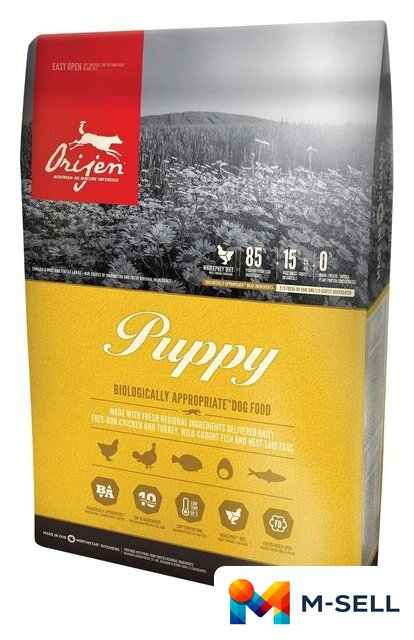 Сухой корм для собак Orijen Puppy 11.4 кг - Изображение №1 — Мульти e-магазин M-SELL