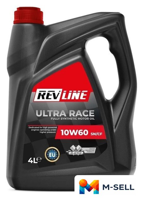 Моторное масло Revline Ultra Race 10W-60 4л - Изображение №1 — Мульти e-магазин M-SELL