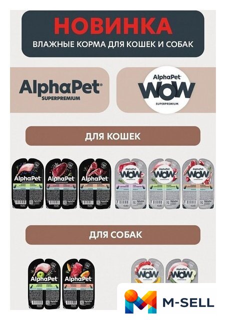 Сухой корм для кошек AlphaPet WOW для взрослых кошек утка и потроха 121316 (7 кг) - Изображение №13 — Мульти e-магазин M-SELL