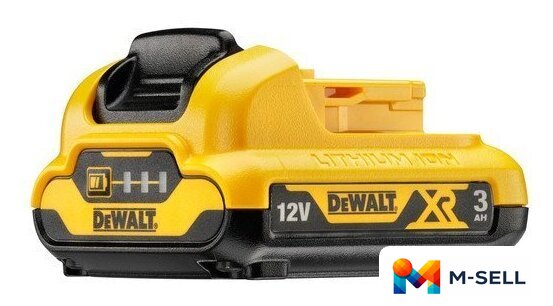 Аккумулятор DeWalt DCB124 (12В/3 Ач) - Изображение №1 — Мульти e-магазин M-SELL